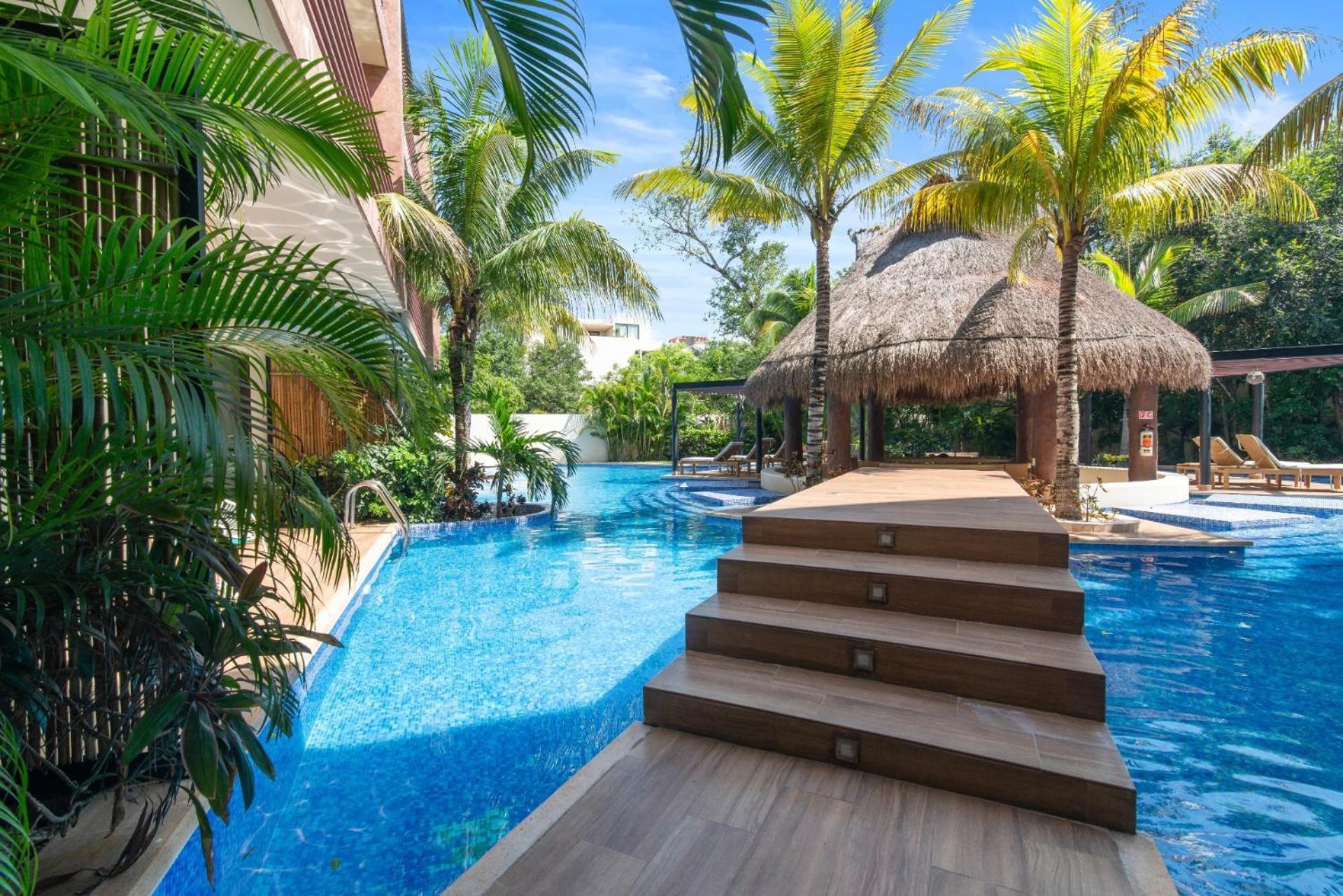 Apartament Luxurious Penthouse With Jungle View & Private Pool Tulum Zewnętrze zdjęcie